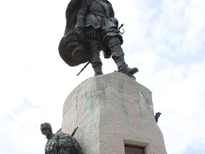 The Champlain Monument.