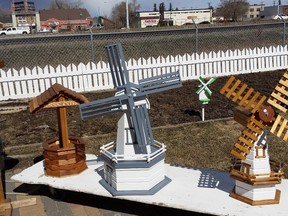 Food isn’t the only thing sold at farmers markets. These wooden creations are from Chris Veltman. - April Hudson, Reporter/Examiner