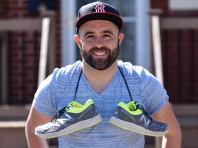 Kingston resident Jeff McCue will run in the Boston Marathon on Monday for the first time. (James Paddle-Grant/For The Whig-Standard)