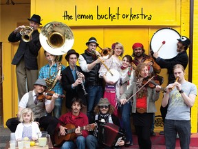 Toronto-based Lemon Bucket Orkestra is one of the headliners at this year's Empty Fest in Sarnia. The indie music festival is April 23-25. (Submitted)