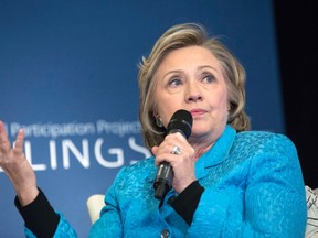Hilary Clinton. 

REUTERS/Andrew Kelly