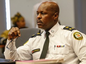 Toronto Police Chief Mark Saunders (Toronto Sun files)