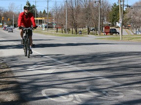 Cycling lanes Kingston