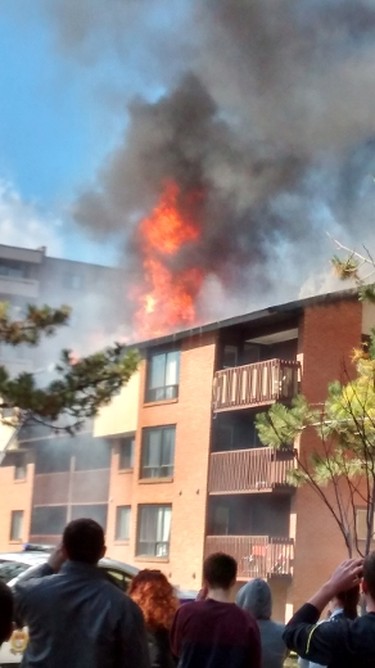 Deerfield Dr. apartment fire_2