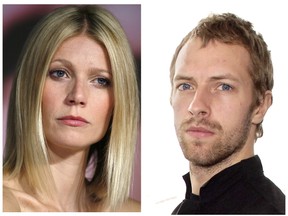 Hollywood A-lister Gwyneth Paltrow announced March 25, 2014 that she and Coldplay frontman Chris Martin, her husband of 11 years, were splitting up. (AFP File Photo)
