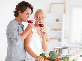 A 2014 study indicated that “drinking a glass of red wine is the same as getting an hour of exercise.” (FOTOLIA)