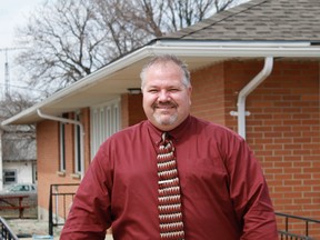 Lambton Elderly Outreach's new CEO, Bill Yurchuck, stands in front of the organization's Wyoming offices.
CARL HNATYSHYN/SARNIA THIS WEEK