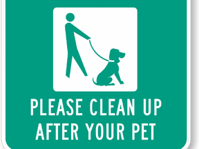 Illustration on-leash dog trails