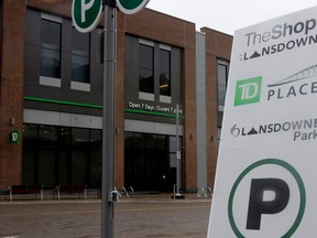 Landsdowne Park, located just off of Bank St., is applying to be a designated tourist zone.   Joel Watson/Ottawa Sun/PostMedia Network