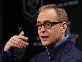 Paul Maurice doesn't believe his team is feeling the playoff pressure.