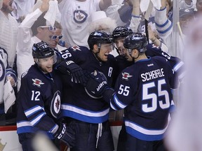 The Jets won't be throwing in the towel on the series, despite being down 3-0 in the series. (Marianne Helm/Getty Images/AFP)