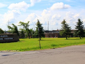 A shot of the Niagara Detention Centre at Uppers Lane and Highway 58 in Thorold, Ontario. (Postmedia Network file photo)