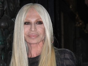 Donatella Versace during Paris Fashion Week Haute Couture Spring/Summer 2014 (WENN.com)