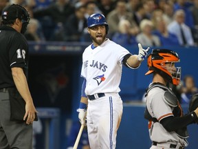 Blue Jays outfielder Kevin Pillar has tried to pattern his game after former NBA star Steve Nash. (AFP)