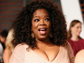 Oprah Winfrey, seen here in this February 22, 2015 photo, has decided to sell over 500 personal items for charity. REUTERS/Danny Moloshok