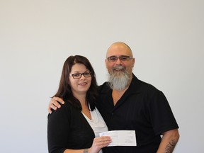 Jeff and Audrey Harder say they'll be able to pay off some bills -- and help family members -- with a $100,000 lottery win on the April 7, 2015 Western 649.