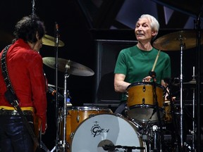 Rolling Stones drummer Charlie Watts and Free Press reporter Jim Taylor shared a love of jazz when they met in 1965. (Wenn.com)