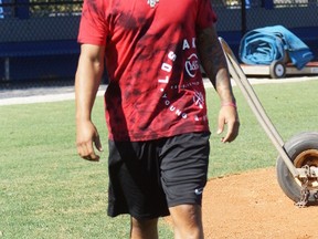 Blue Jays pitcher Marcus Stroman will continue his rehab at Duke University. (EDDIE MICHELS/Photo)