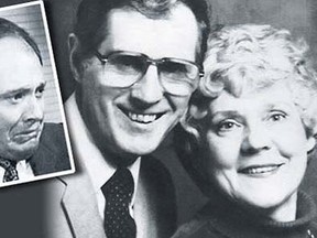 Don Edwards (inset) and his parents Arnold and Donna, who were slain in 24 years ago. (Postmedia Network file photo)