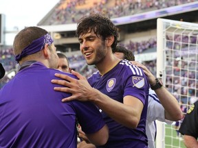 Orlando City superstar Kaka “likes to come from the left to the right,” according to the Reds. (AFP/PHOTO)