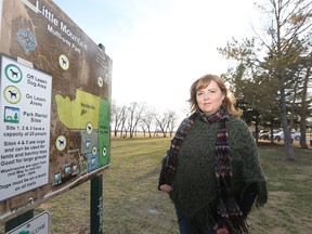 Stonewall-area animal activist Judy Stearn wants the City of Winnipeg not to use the Giant Destroyer smoke bombs to kill gophers. Instead, she prefers to see the gophers captured live and relocated or euthanized. (Kevin King, Postmedia Network)