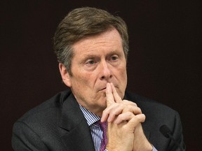 Mayor John Tory (Craig Robertson/Toronto Sun)