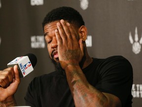 Raptors' Amir Johnson. (STAN BEHAL/TORONTO SUN)