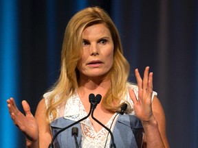 Actress Mariel Hemingway was in London Tuesday speaking about mental health at the London Convention Centre. MIKE HENSEN / THE LONDON FREE PRESS