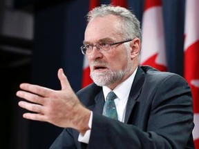 Auditor General Michael Ferguson speaks during a news conference upon the release of his report in Ottawa November 25, 2014. REUTERS/Chris Wattie, file