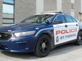 st. thomas police car