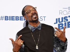 Snoop Dogg. 

REUTERS/Kevork Djansezian