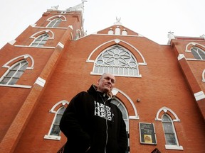 Edmonton, AB. March 09, 2010:  Father Jim Holland poses for a photo at Sacred Heart Church of First Peoples, 108 Avenue and 96 Street. DAVID BLOOM/ EDMONTON SUN