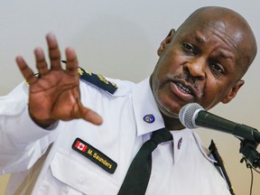 Toronto Police Chief Mark Saunders. (Dave Thomas/Toronto Sun)