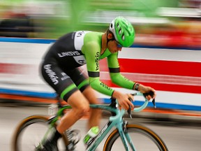 Rather than individual time trial, this year;'s event will feature a team time trial to kick off the tour in Grande Prairie. (Al Charest, Postmedia Network)
