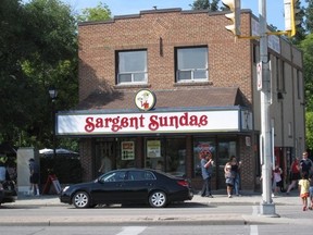 Sargent Sundae was robbed late Wednesday night. (YELP.COM PHOTO)