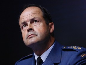 Canada's Chief of Defence Staff Tom Lawson ordered a review of the military's culture in April 2014 after several cases of sexual harassment came to light. REUTERS/Chris Wattie