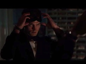 A scene from the teaser for Fifty Shades Darker (YouTube screen shot)