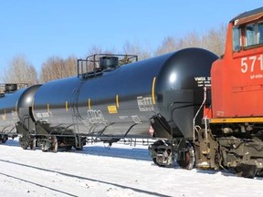 Oil rail cars in northern Ontario. (Postmedia Network files)