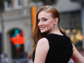 Sophie Turner, who will play Jean Grey in 'X-Men: Apocalypse'

REUTERS/Mario Anzuoni