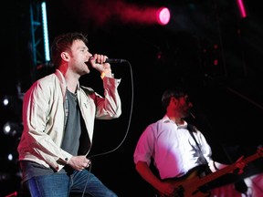 Damon Albarn of British band Blur performs during the Coachella Music Festival in Indio, California April 12, 2013.  REUTERS/Mario Anzuoni