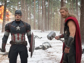 A scene from Avengers: Age of Ultron (Handout photo)