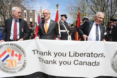 Thank You Canada-Dutch Liberation Festival parade  on Saturday May 2, 2015.  (Veronica Henri/Toronto Sun)