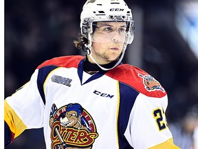 Former Belleville Bulls captain Jake Marchment of the Erie Otters. (OHL Images)