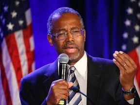 Ben Carson in San Diego, California, January 15, 2015.  REUTERS/Earnie Grafton/Files