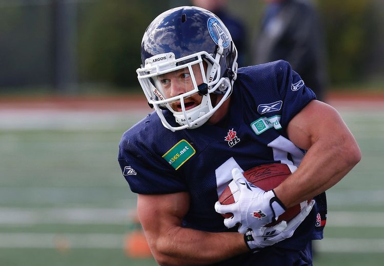 2012 Grey Cup MVP Chad Kackert retires, starts new career as Argos