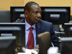 William Ruto sits in the courtroom of the International Criminal Court (ICC) in The Hague May 14, 2013. REUTERS/Lex van Lieshout/Pool