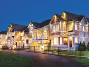 The Preserve Model Home Row.