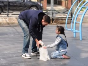 YouTube prank video star Joey Salads says he hopes to prevent child abductions in a new video in which, with parental permission, he tries to lure their kids away from a park with a cute dog to prove his point. (Postmedia Network/YouTube)