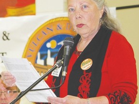 The NDP's Bev Muendel-Atherstone. Vulcan Advocate file photo
