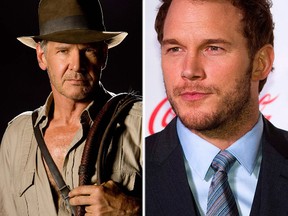 Will Chris Pratt (right) be grabbing the whip for the next installment of the "Indiana Jones" franchise? (Reuters file photo)